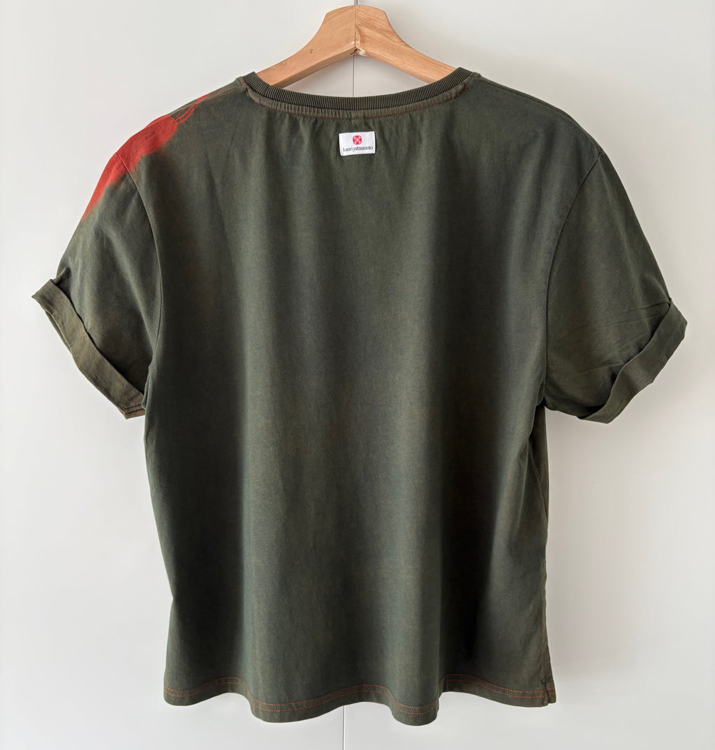 Organic Cotton T-shirts shibori dyed with natural indigo image 5