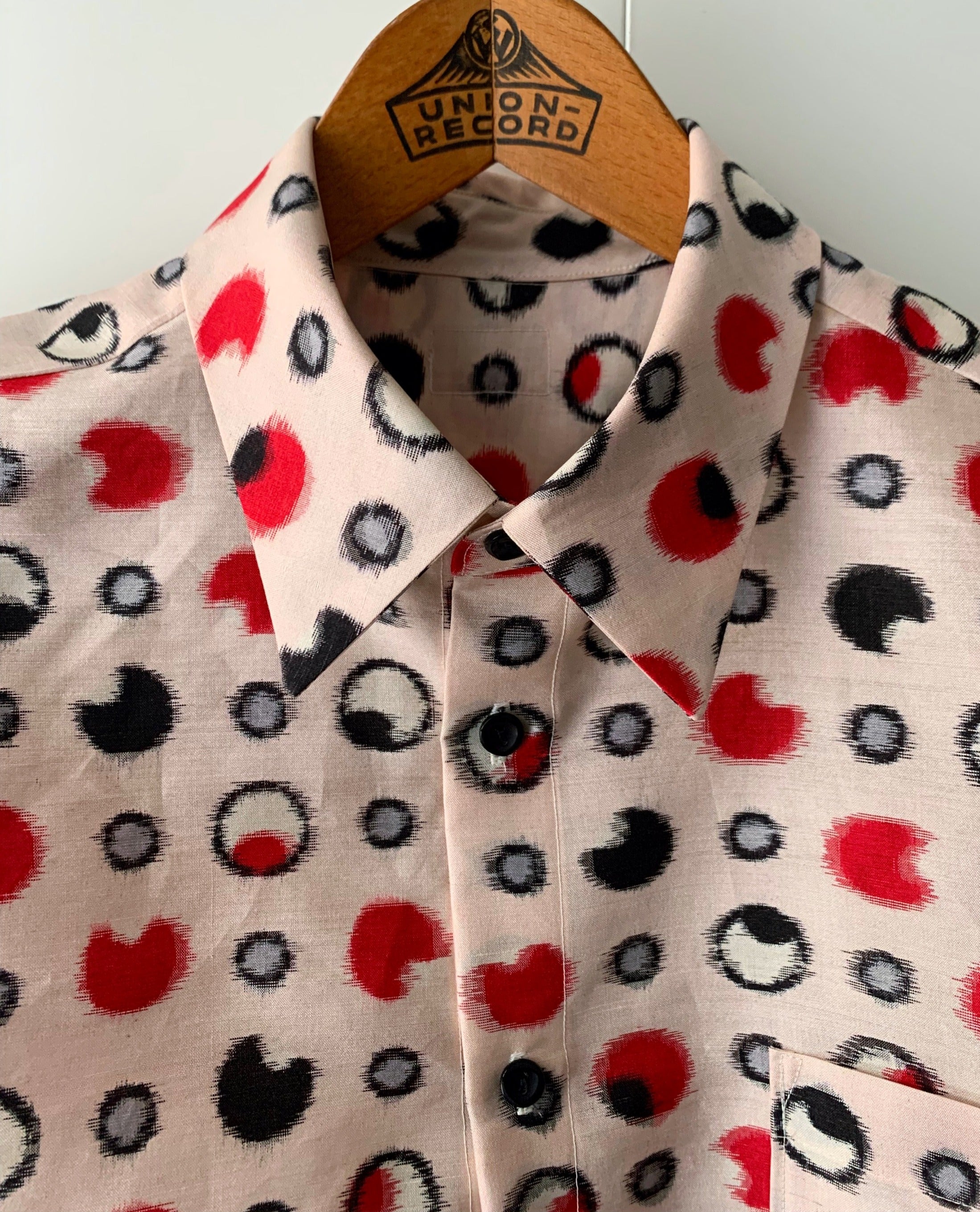 Upcycled Vintage Meisen Kimono Shirt Unisex image 3