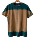 Organic Cotton T-shirts Shibori dyed with organic indigo Yoroidan Men’s Large