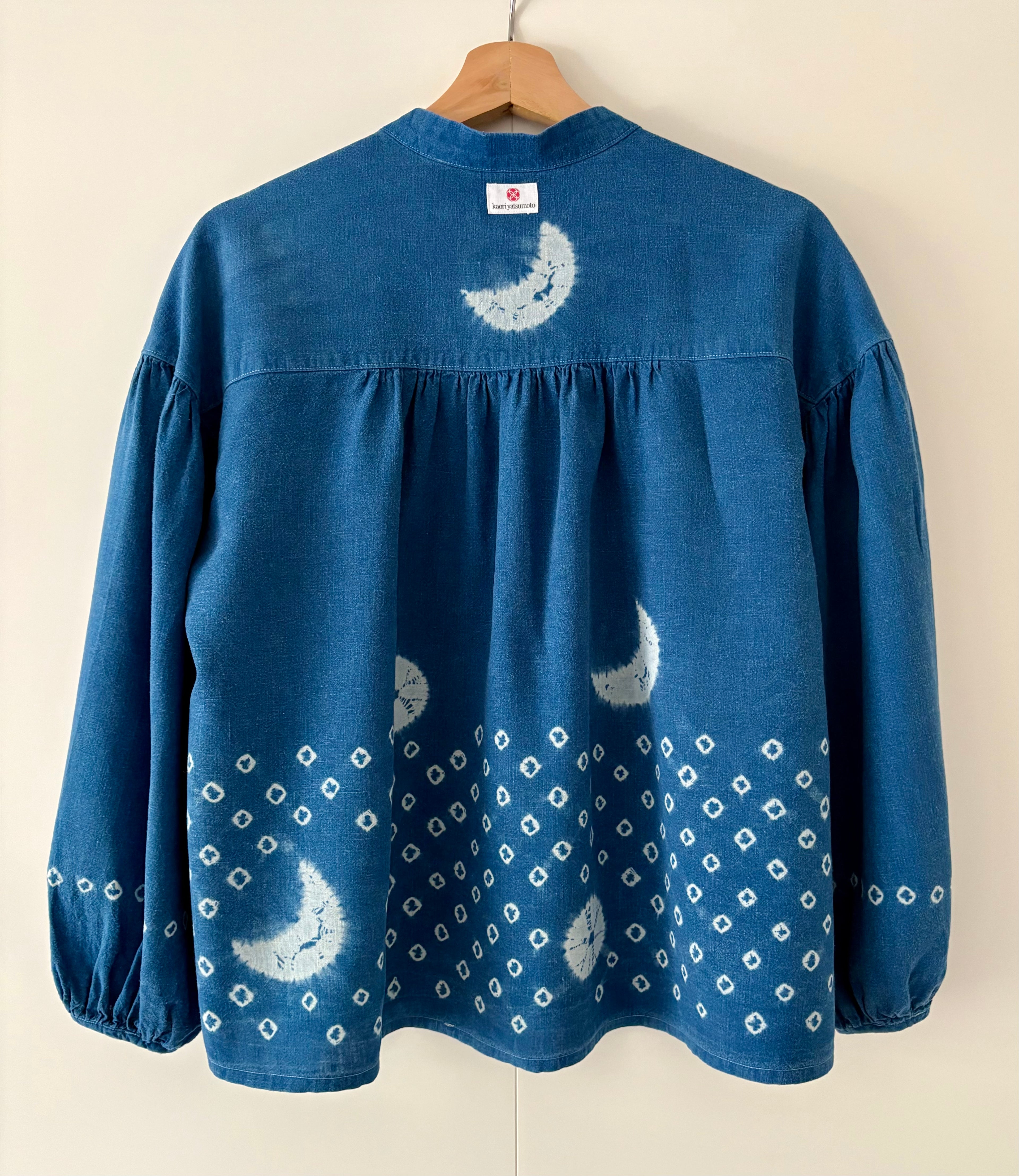 Starry Night - Bamboo Linen blend blouse UK10-12