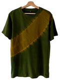 Organic Cotton T-shirts Shibori dyed with organic indigo Yoroidan Men’s Large