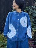 Hana baby pink - Bamboo Linen blend blouse UK10-12