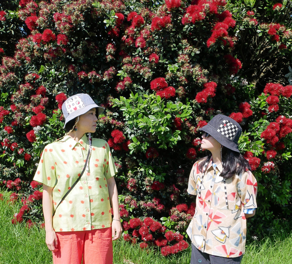 Upcycled Meisen Kimono shirt image 5